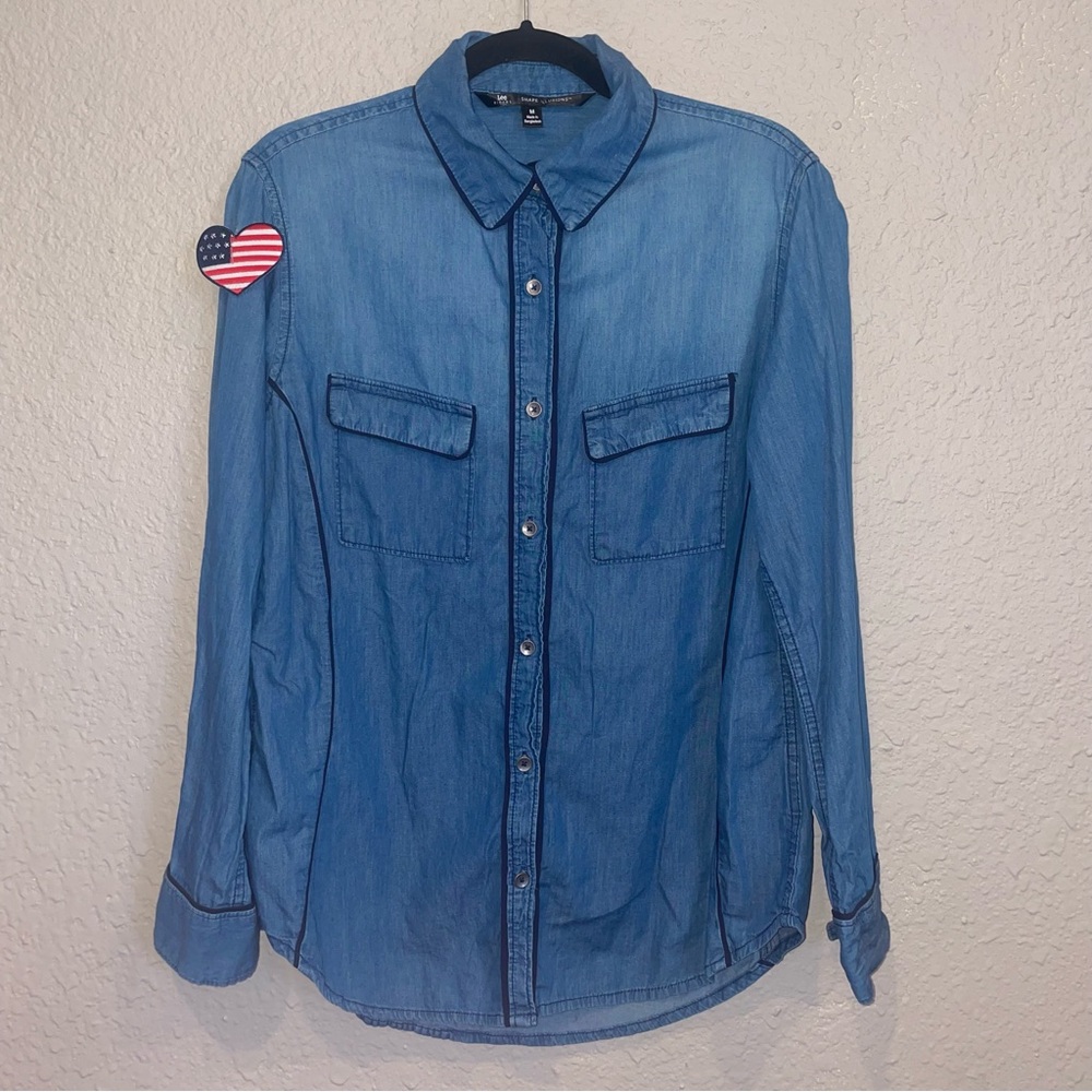 Lee Riders Light Blue Denim Shirt